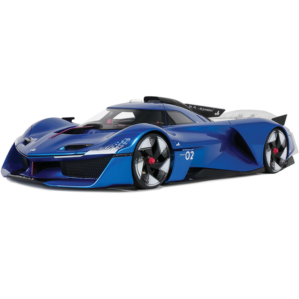 2024 Alpine Alpenglow HY6 Hypercar - Specular Blue 1:18 Scale Main Image