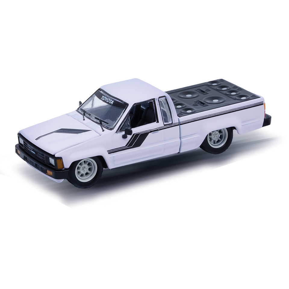 1985 Toyota Truck - White 1:64 Scale Main Image