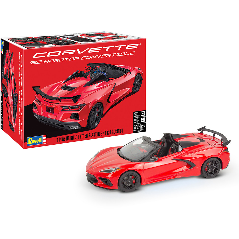 2022 Corvette C8 Hardtop Convertible 1:25 Scale Main Image