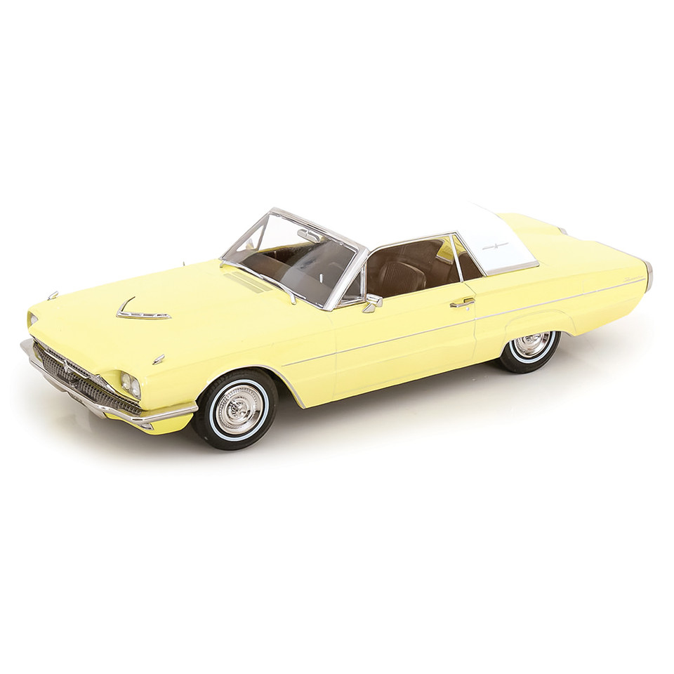 1966 Ford Thunderbird Hardtop - Yellow 1:18 Scale Main Image