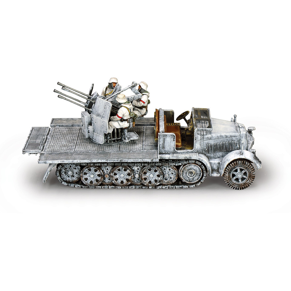 The 'Flakvierling' Sd. Kfz. 7/1 20mm 1/30 Model 1:30 Scale Main Image