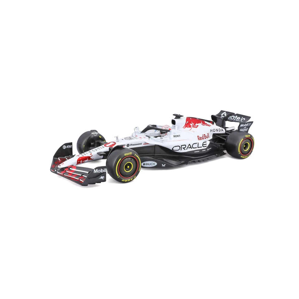 2025 F1 Oracle Red Bull Racing RB21 w/helmet - Verstappen #1 1:18 Scale Main Image
