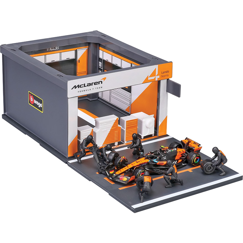 2025 F1 McLaren MCL39 Pit Pass - Norris #4 1:43 Scale Main Image