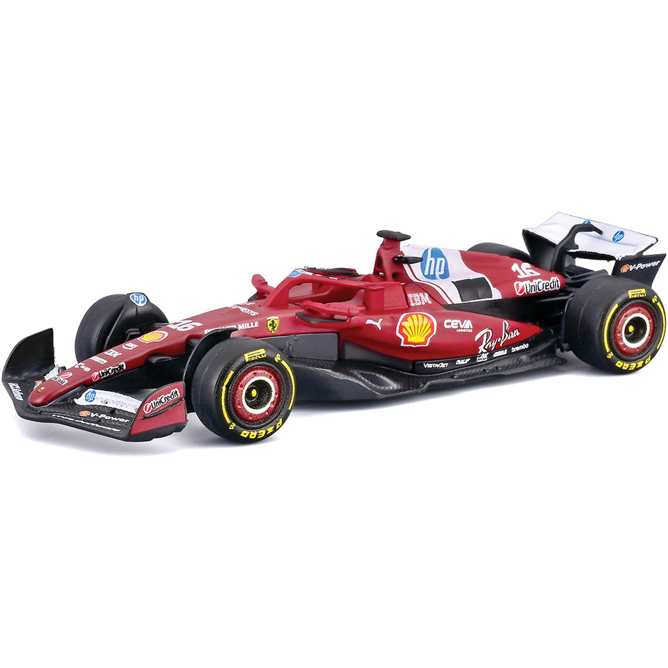 2025 F1 Ferrari SF-25 - Leclerc #16 1:64 Scale Main Image