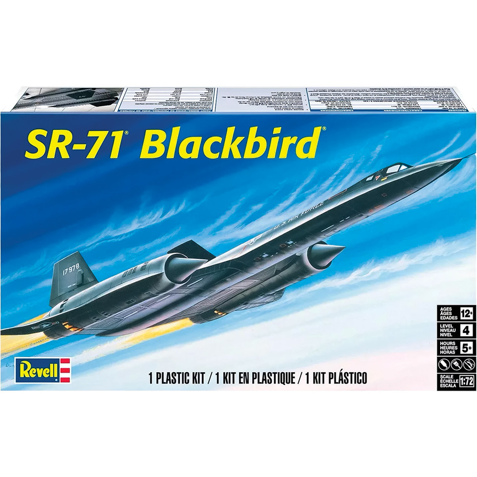 LOCKHEED SR-71 BLACKBIRD 1:72 Scale Main Image