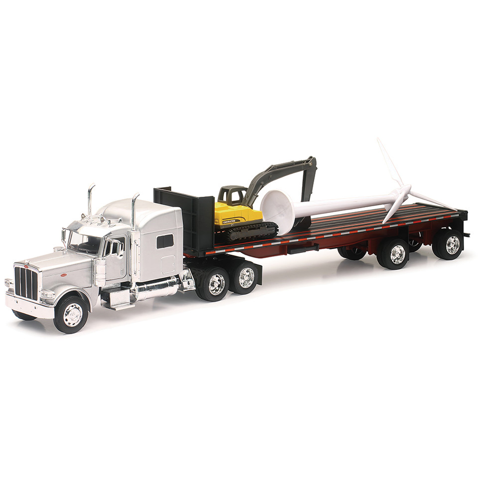 Peterbilt 389 W/Excavator & Wind Turbine 1:32 Scale Main Image