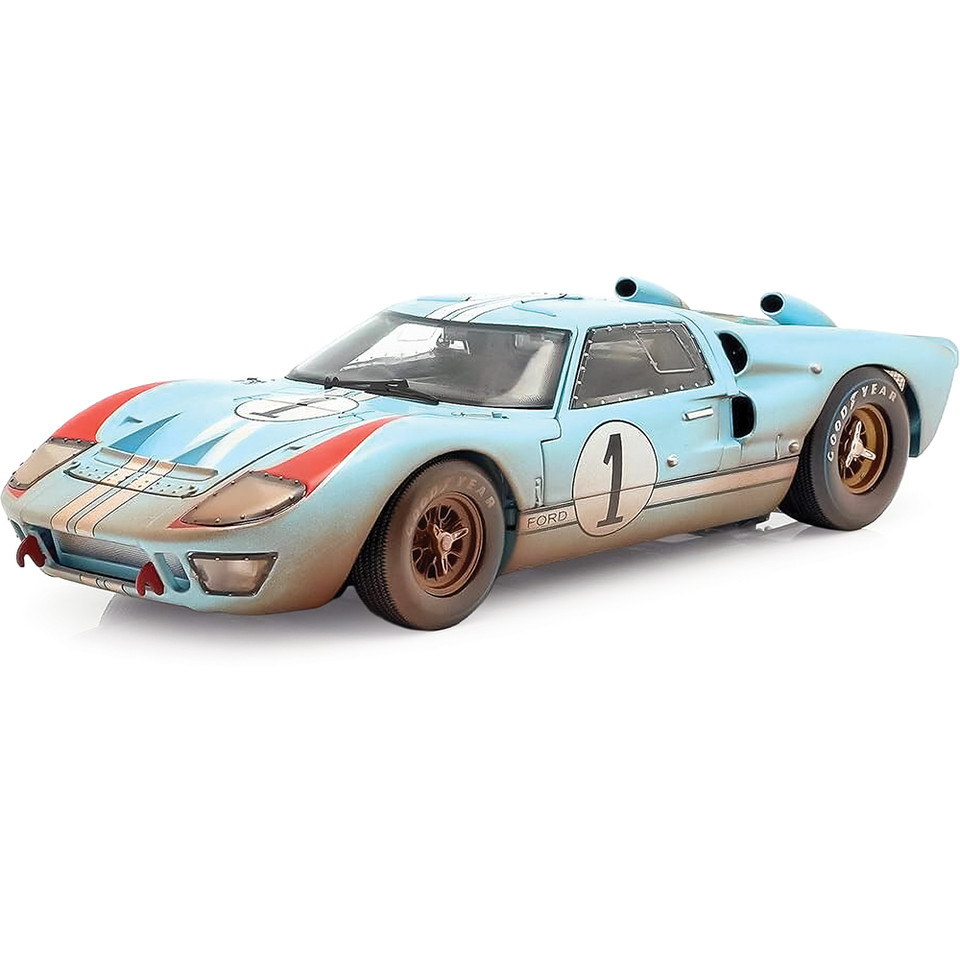 Ford GT40 MKII  #1 - 1966 24 Hours of Le Mans Ken Miles Raced Version - 60th Anniversary 1:18 Scale Main Image