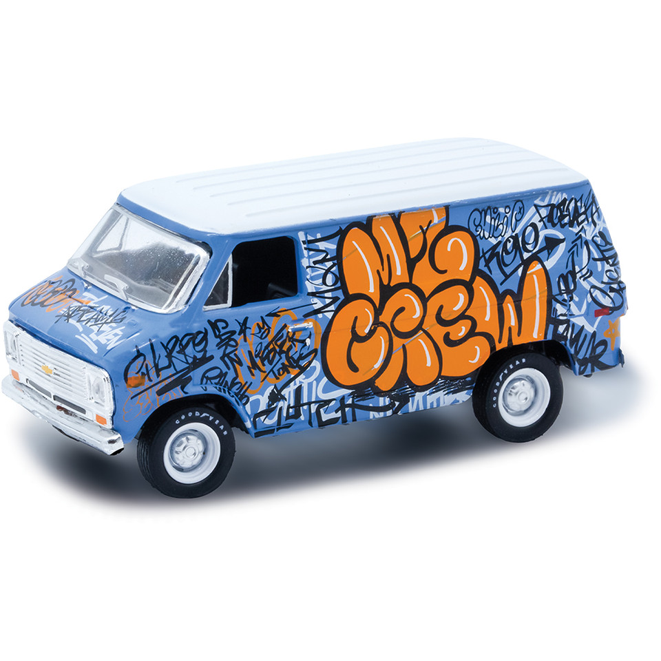 1976 Chevrolet Van G10 - Street Art 1:64 Scale Main Image