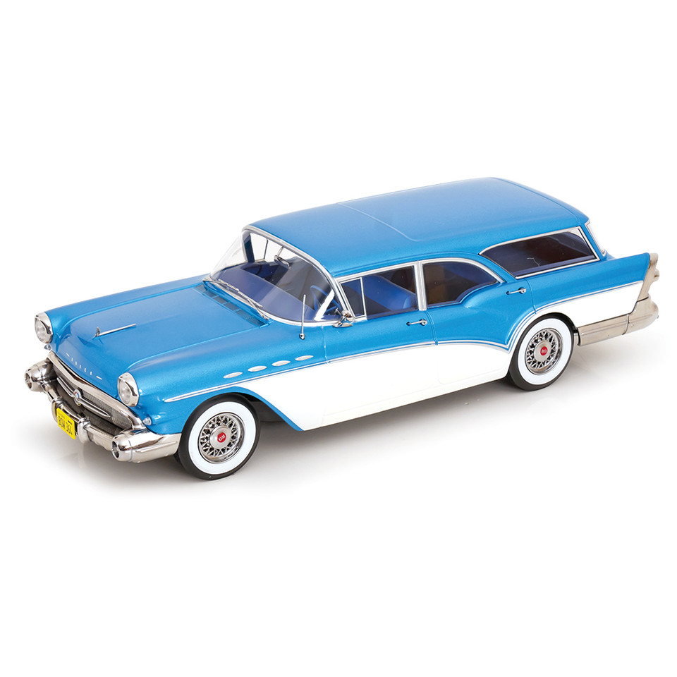 1957 Buick Special Estate Wagon - Blue 1:18 Scale Main Image