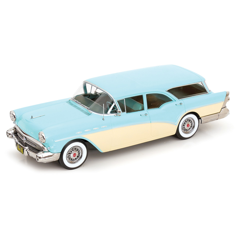 1957 Buick Special Estate Wagon - Light Blue 1:18 Scale Main Image