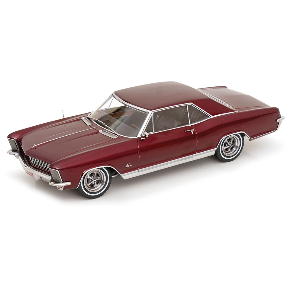 1965 Buick Riviera - Red Metallic 1:18 Scale Main Image