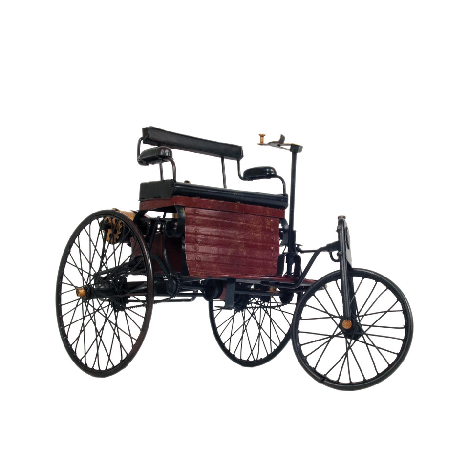 1886 Patent Wagen Metal Scuplture Main Image