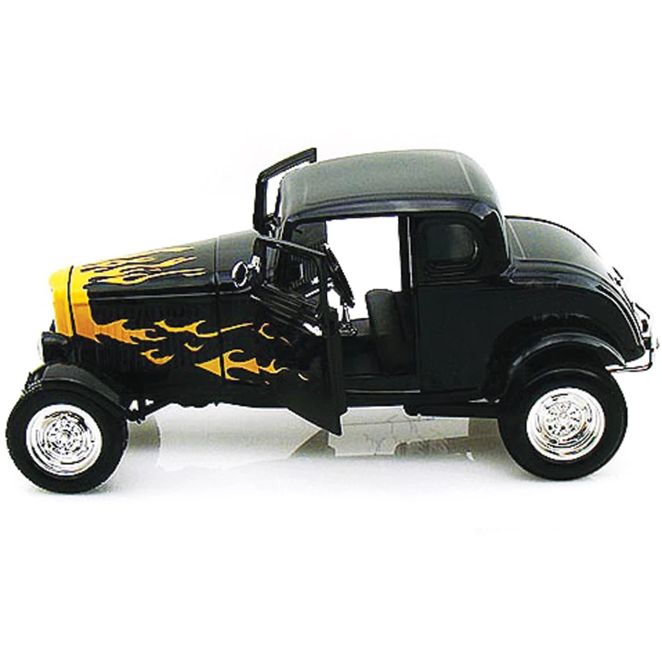 1932 Ford Hot Rod - Black Flames Main Image