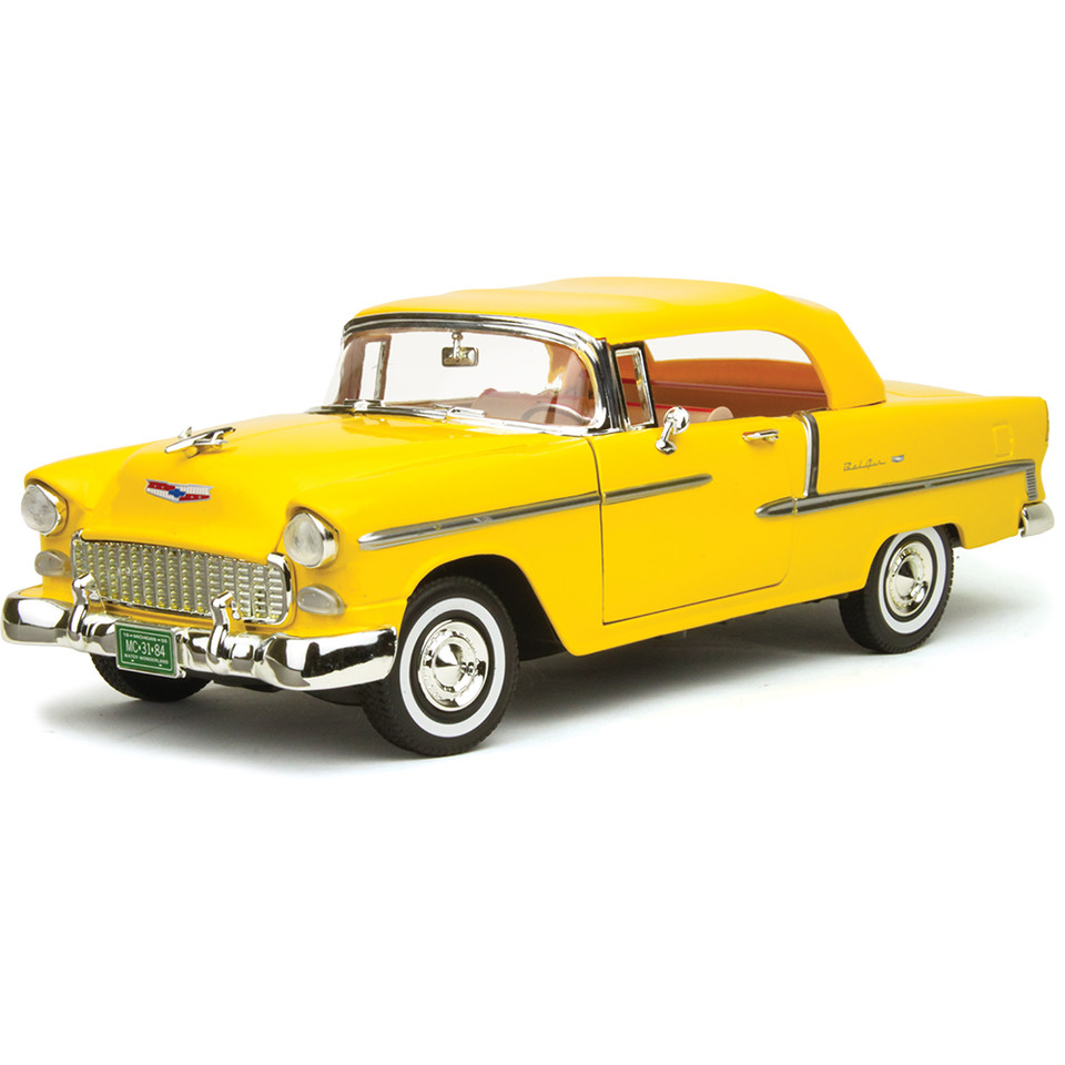 1955 Chevy Bel Air Top Up Convertible 1:18 Scale Main Image