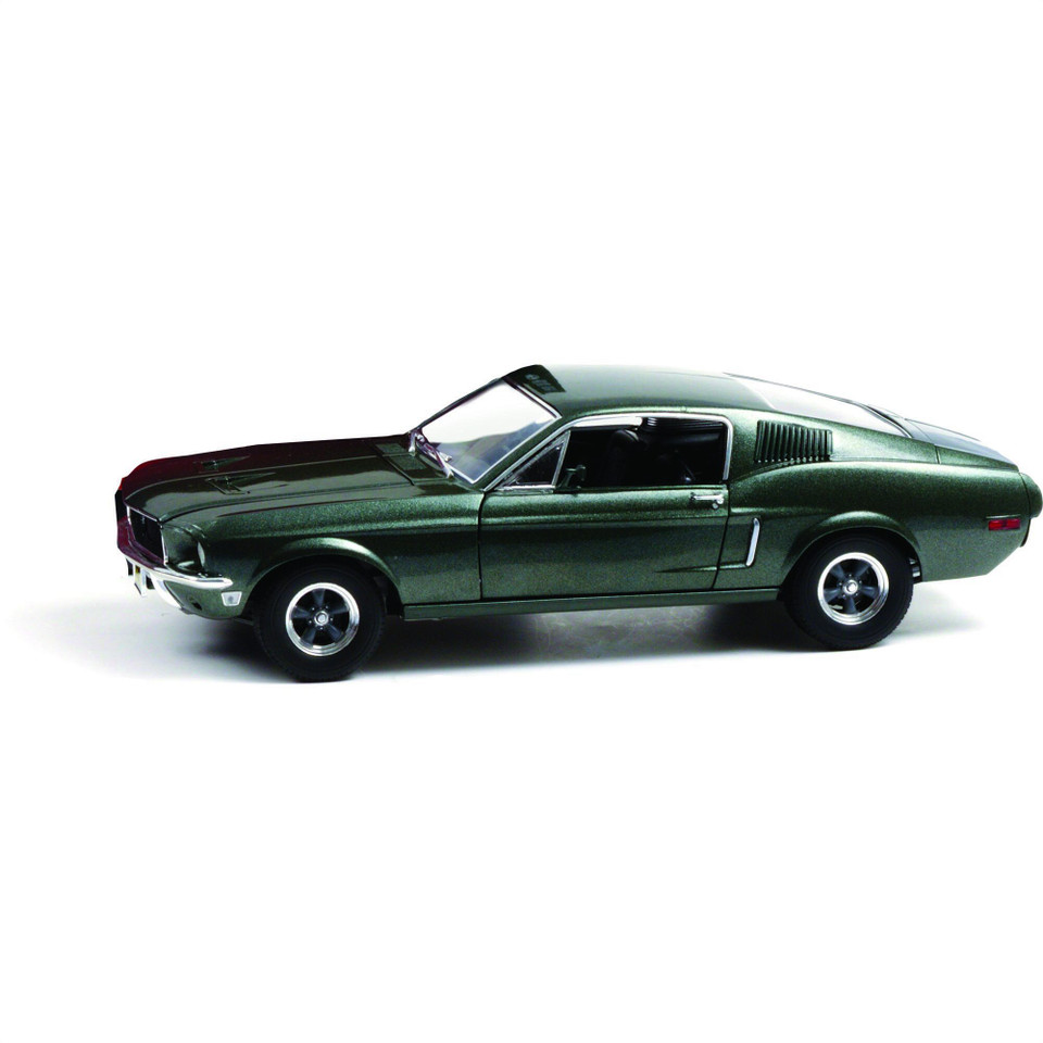 1968 Ford Mustang GT Fastback - Highland Green 1:18 Scale Diecast Model by Greenlight Main Image