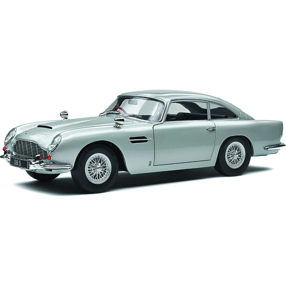 1964 Aston Martin DB5 - Silver Birch 1:18 Scale Main Image
