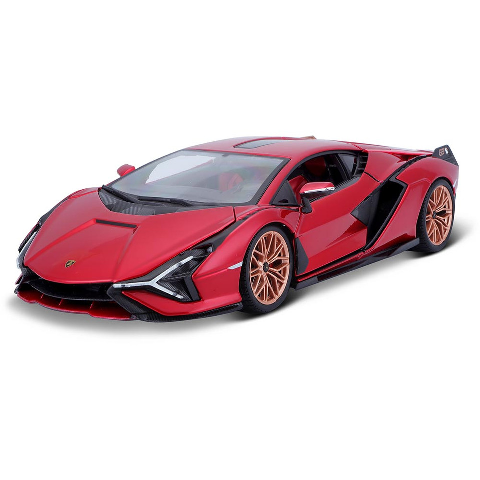 Lamborghini Sián FKP37 - Red 1:18 Scale Main Image