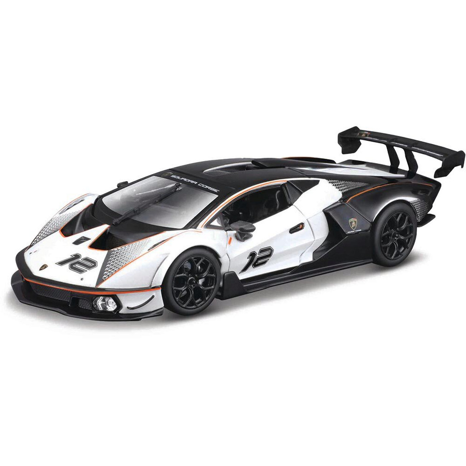 Lamborghini Essenza SCV12 - White & Black 1:24 Scale Main Image