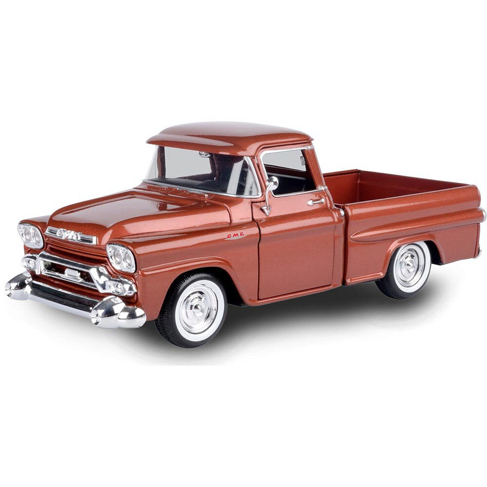 1958 GMC 100 Wideside Pickup - Brown 1:24 Scale Main Image