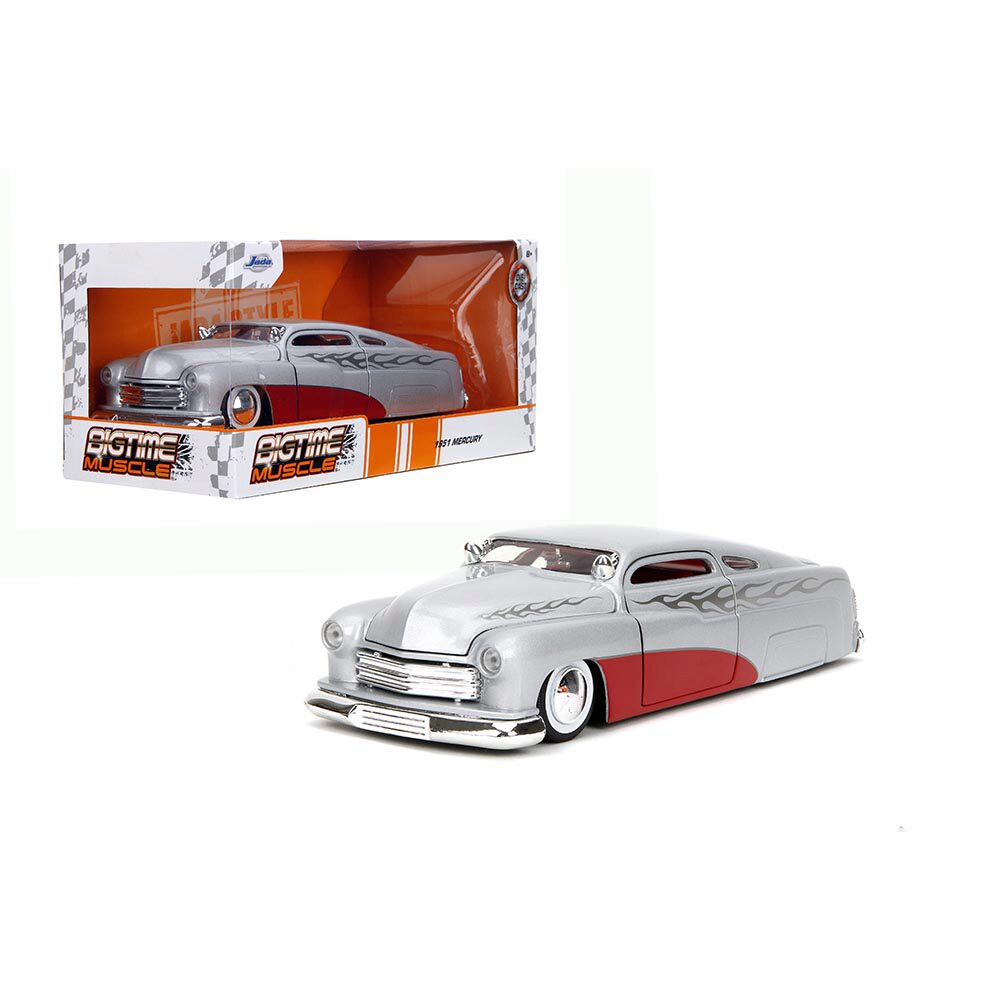 1951 Mercury Custom - Red 1:24 Scale | Collectable Diecast