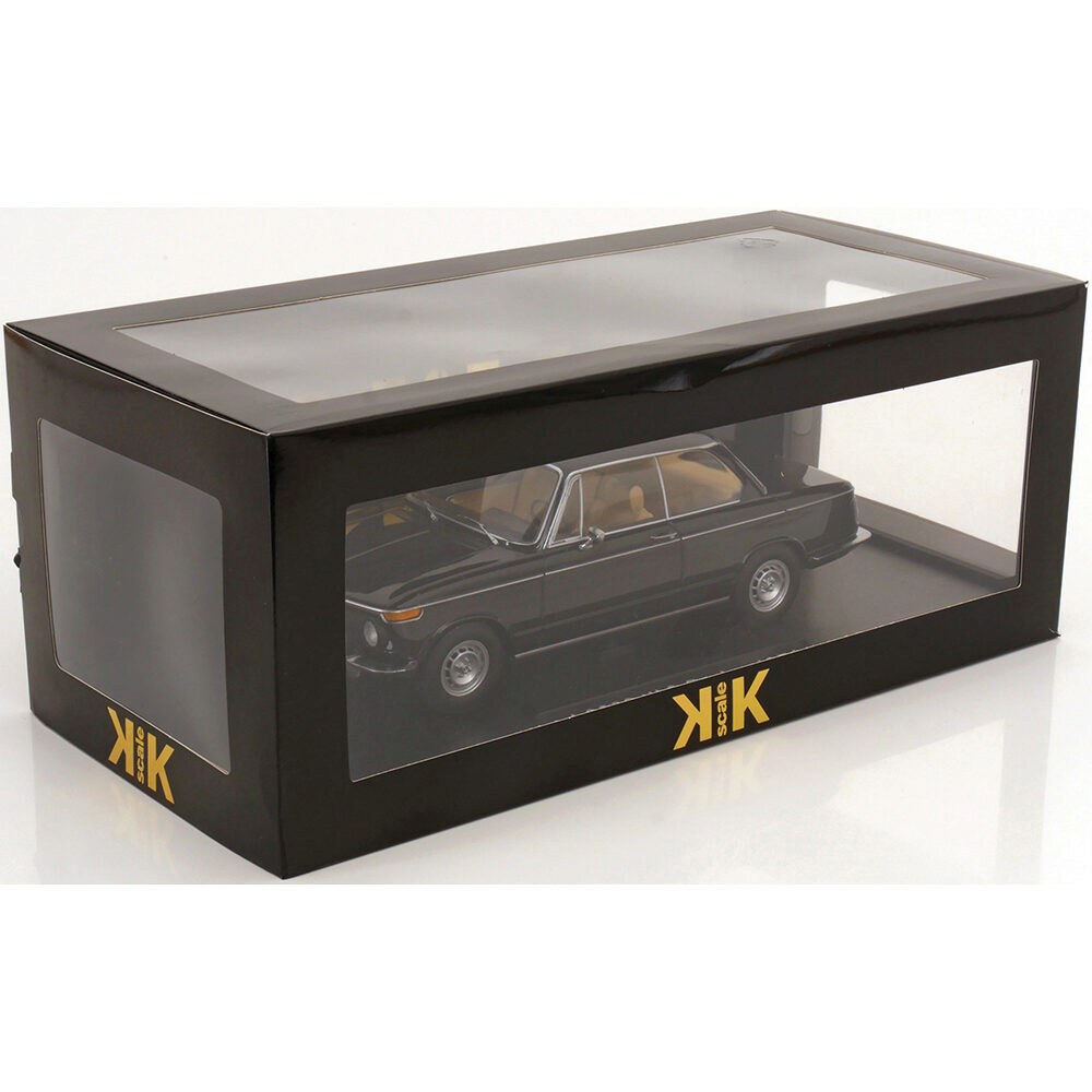 1974 BMW 2002 tii - Black 1:18 Scale | Collectable Diecast