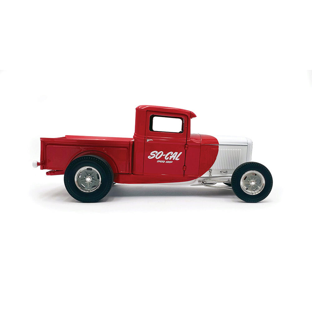 ACME 社1/18 1932 フォードピックアップ ソーキャルスピードショップ 1/18 ACME 1932 Ford Hot Rod Pickup So-Cal Speed Shop (Red