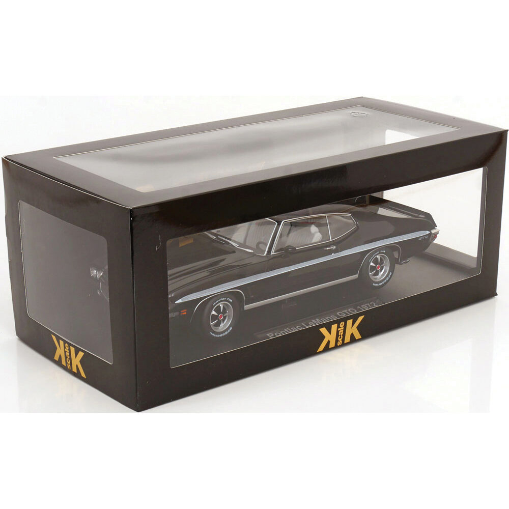 1972 Pontiac Le Mans GTO 1972 - Black 1:18 Scale | Collectable Diecast