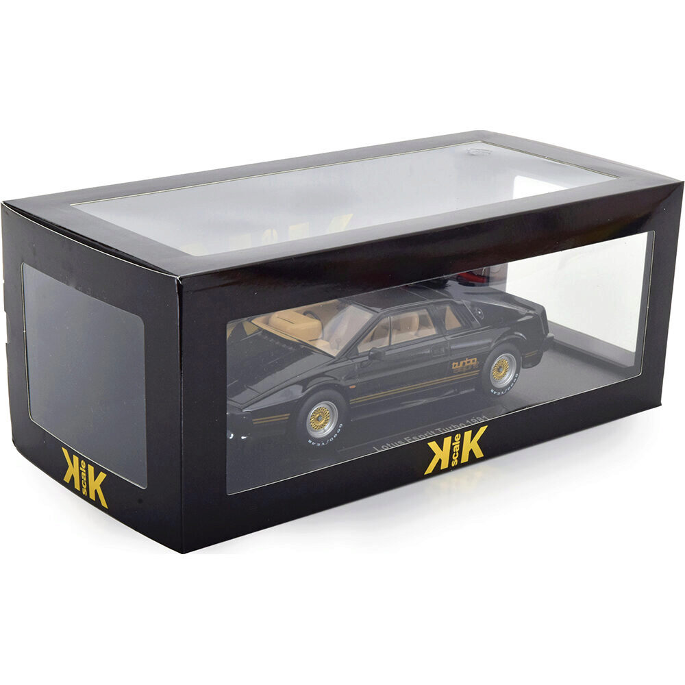 1981 Lotus Esprit Turbo - Black & Gold 1:18 Scale | Collectable