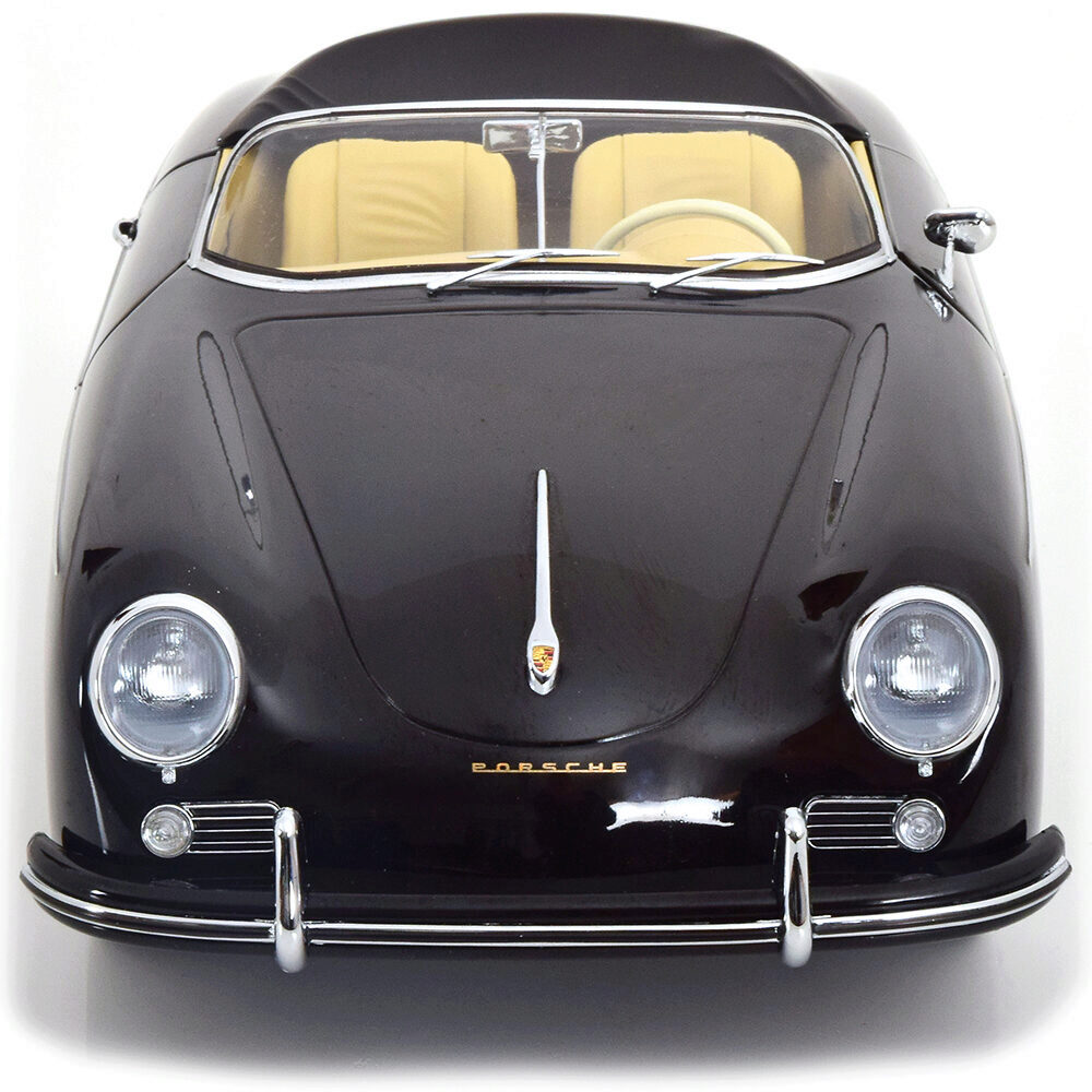 305-051 KK 1/12 ポルシェ 356 A Speedster 1/12 KK-Scale 1958 Porsche 356 A Speedster (Black) Car Model