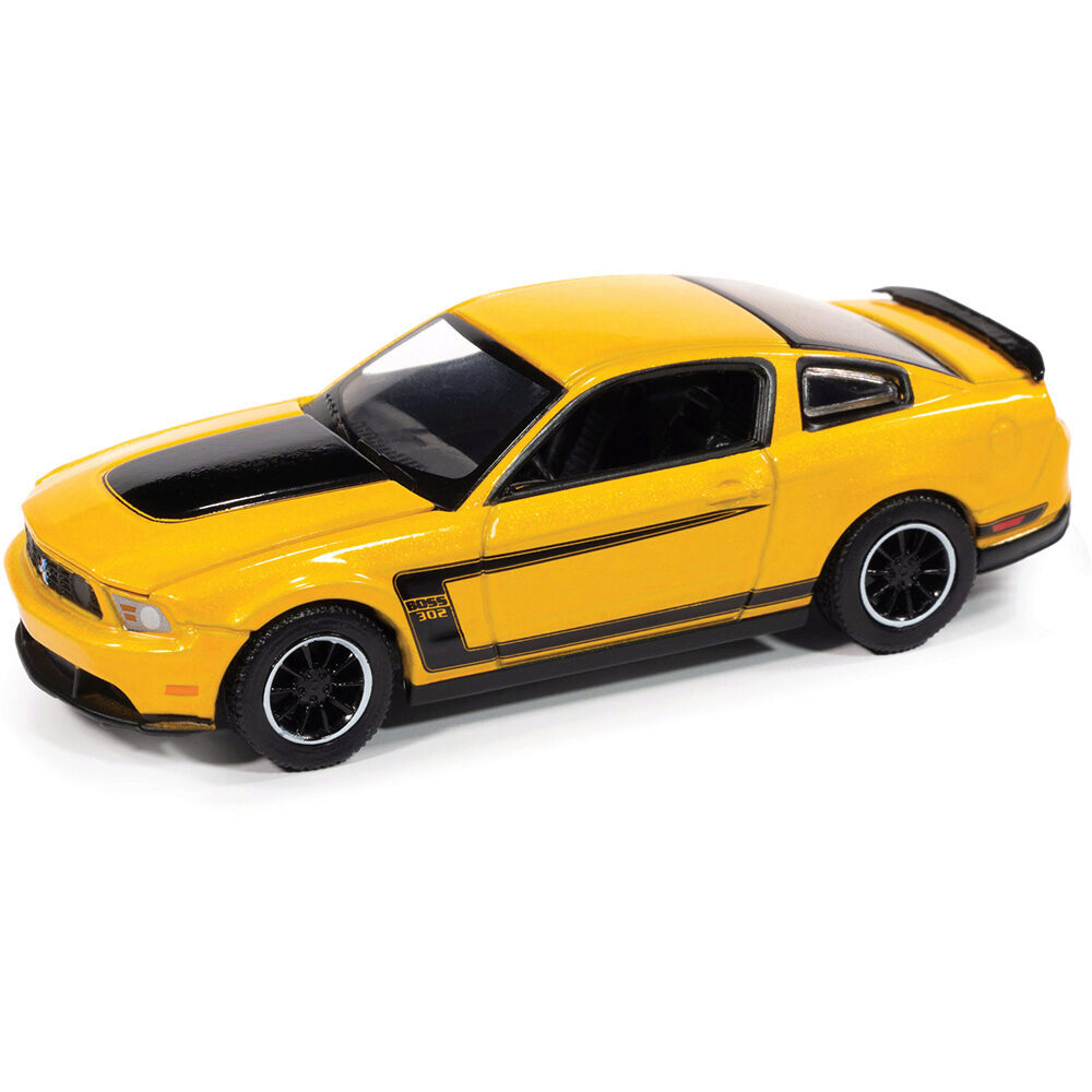 2012 Ford Mustang Boss 302 - Yellow 1:64 Scale | Collectable Diecast