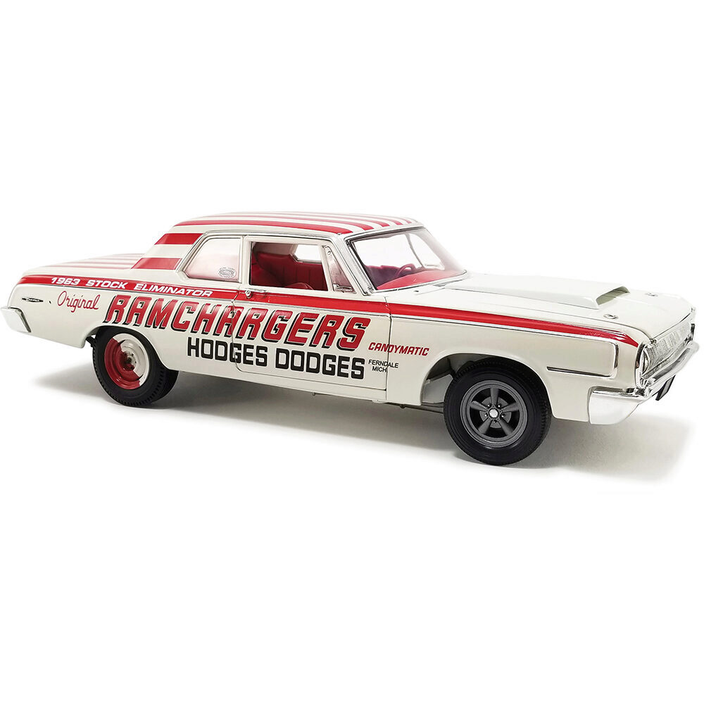 1/18 1964 Dodge 330 スーパーストック 超希少 ダッジ 1964 Dodge 330 - RAMCHARGERS 1:18 Scale | Collectable Diecast