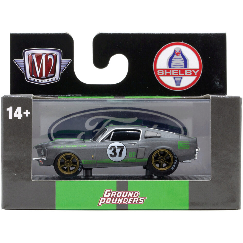 1967 Shelby GT 500 - Gray+Green 1:64 Scale | Collectable Diecast
