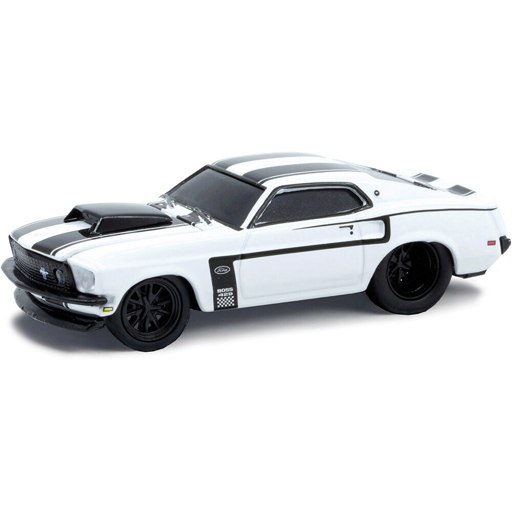 Ford Mustang Boss 429 noire de 1969 (voiture américaine