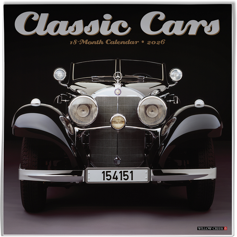 Classic Cars 2026 Wall Calendar | Collectable Diecast