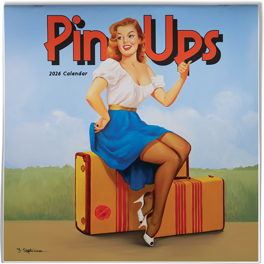 Pin Ups 2026 Wall Calendar | Collectable Diecast