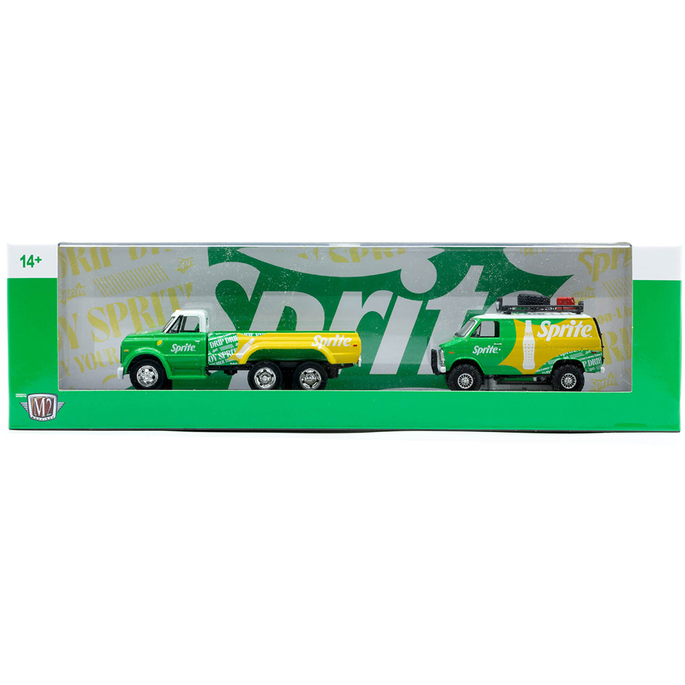 1970 Chevrolet C60 Truck Custom & 1971 Chevrolet Van G10 4X4 1:64