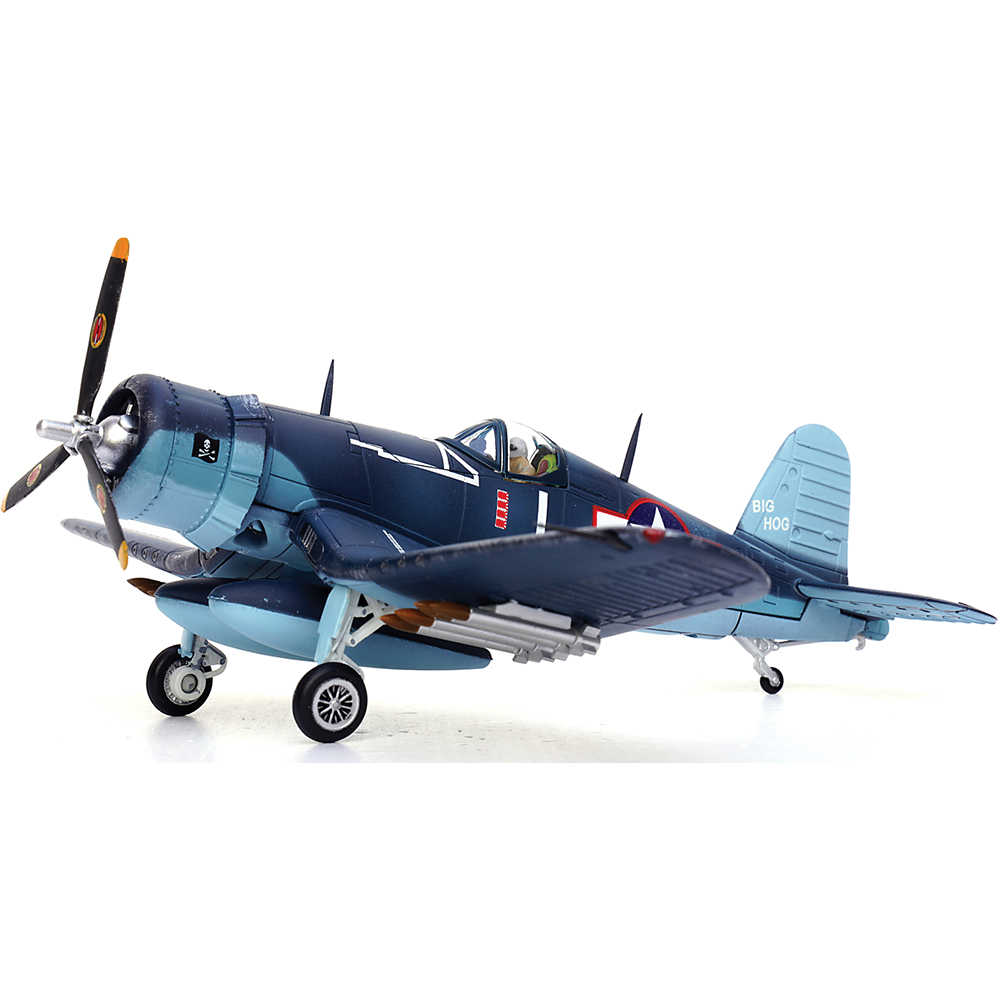 Vought F4U-1A Corsair - Big Hog 11-victory ace V-17 Jolly Rogers