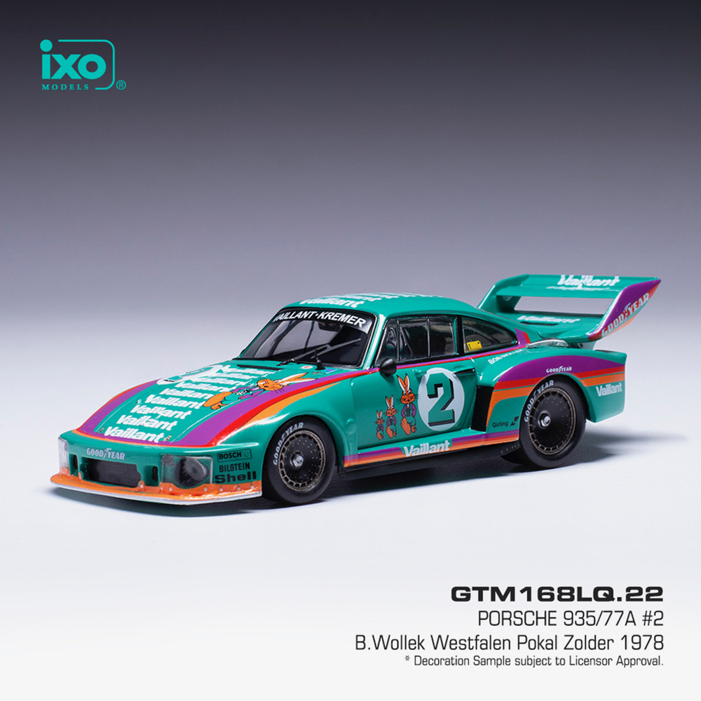 ポルシェ935J K MODEL1/43 #2 1982 Bob Wollek K-Model 1:43 Porsche 935J #2 Mugello 1000km 1982 Wollek