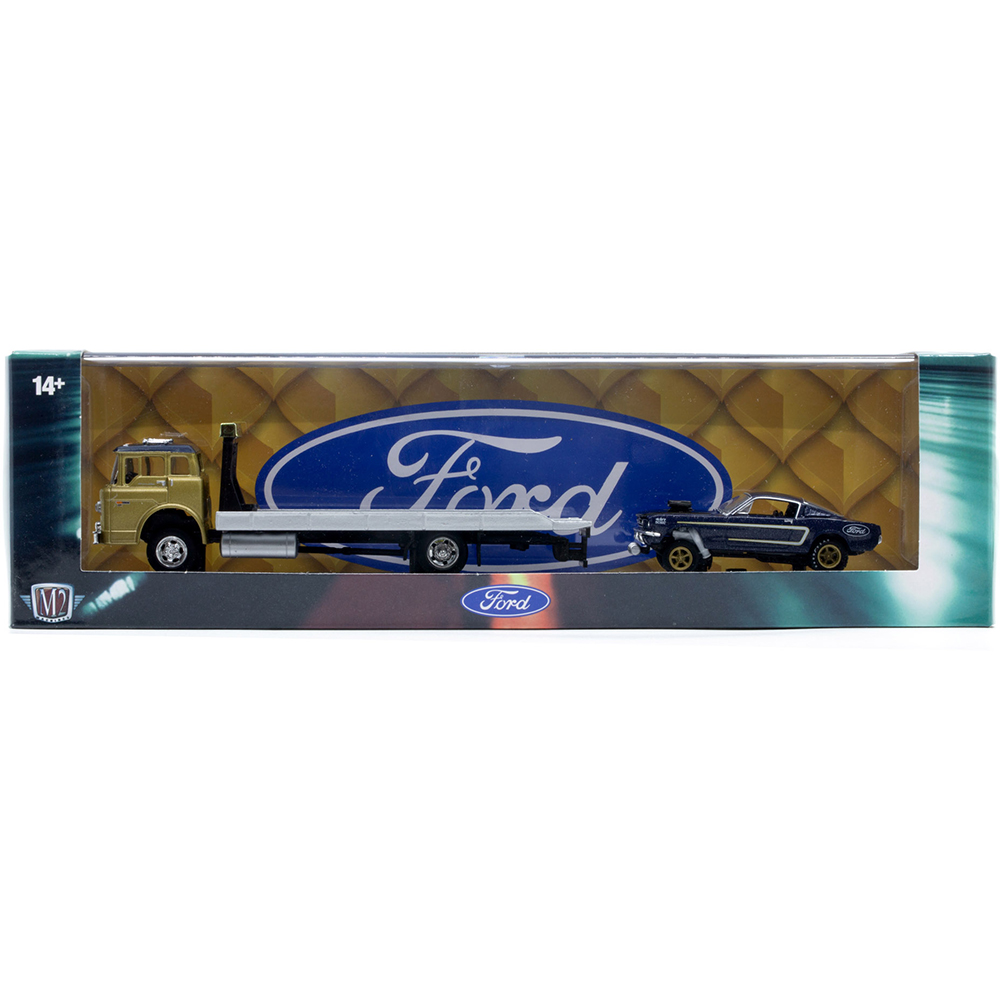 M2 1990 フォード C-8000 & 1987 マスタング GT M2 Machines 1990 Ford C8000 truck & 1988 Mustang GT 1/64