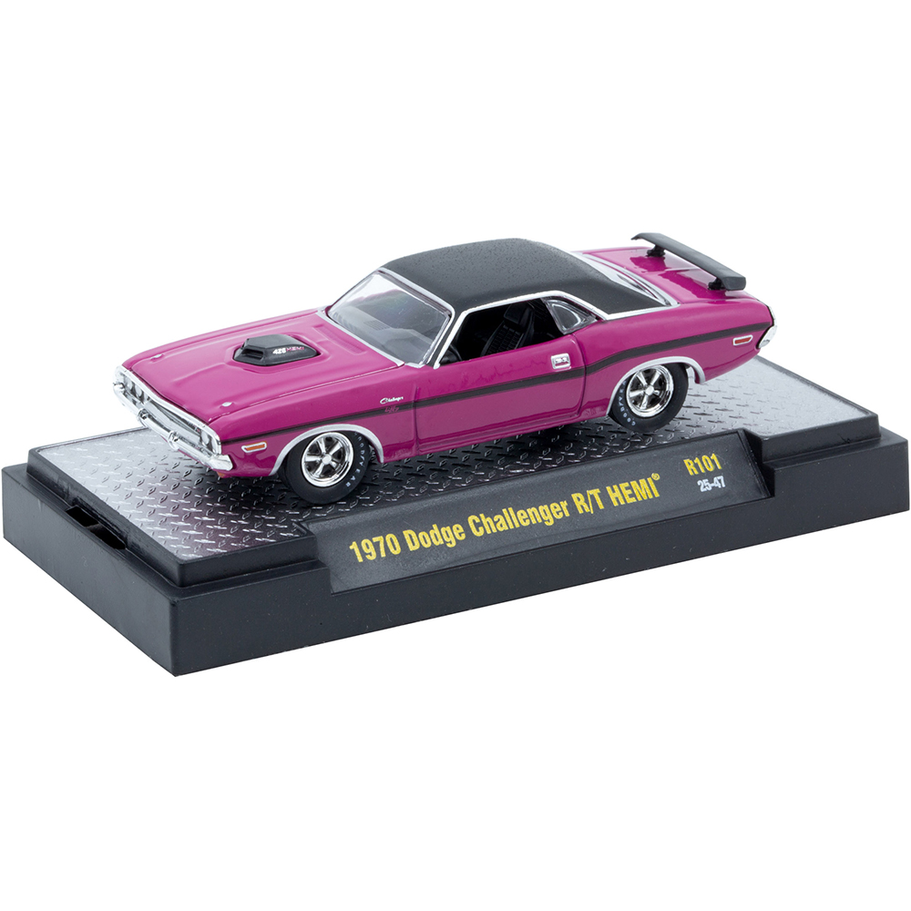 1970 Dodge Challenger RT HEMI - Pink 1:64 Scale