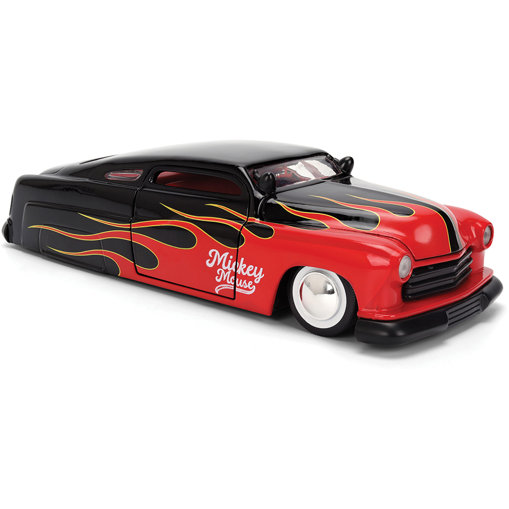 1951 Mercury with Vintage Mickey Mouse Diecast Figure 1:24 Scale
