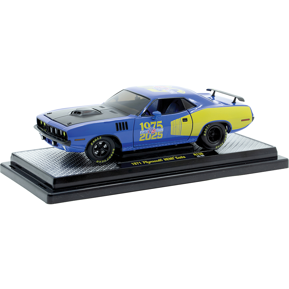 1971 Plymouth HEMI Cuda - VP Racing 50th Anniversary 1:24 Scale