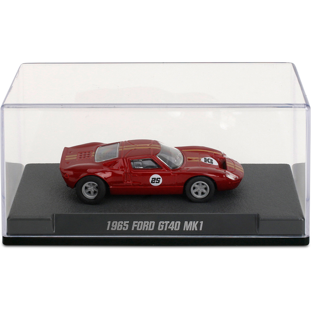 1965 Ford GT40 Mk1 - Red #25 1:64 Scale | Collectable Diecast