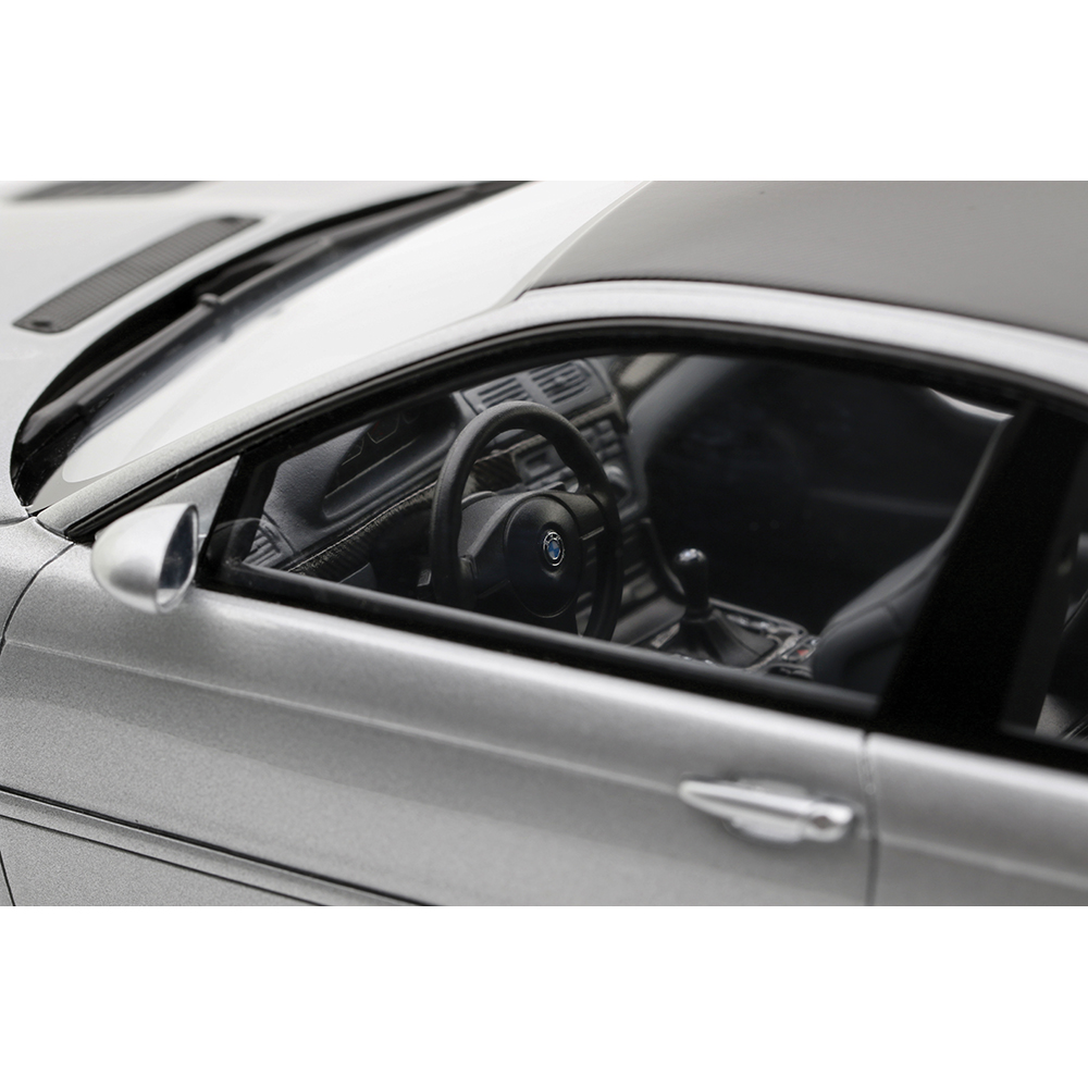 2001 BMW E46 M3 GTR STREET TITAN - SILVER METALLIC 1:18 Scale