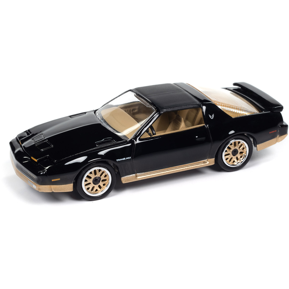 1986 Pontiac Trans Am King of the Jungle - Black w/Gold Lower 1:64