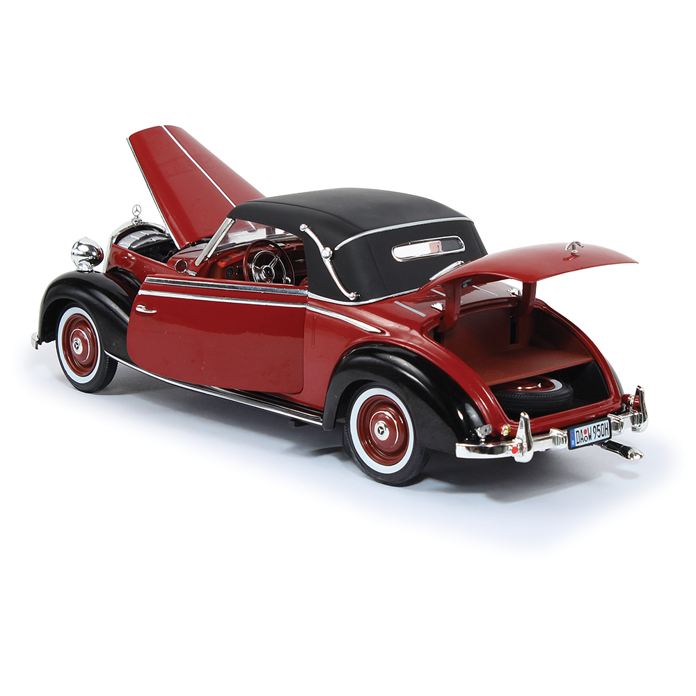 1950 Mercedes 170S - Burgundy 1:18 Scale | Collectable Diecast