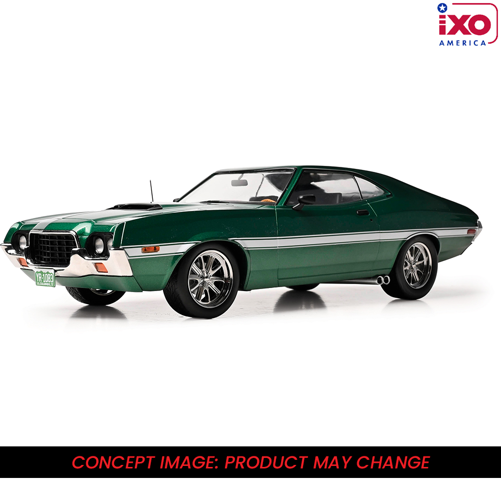 1972 Ford Gran Torino Sport 2-Door - Custom Metallic Green 1:18