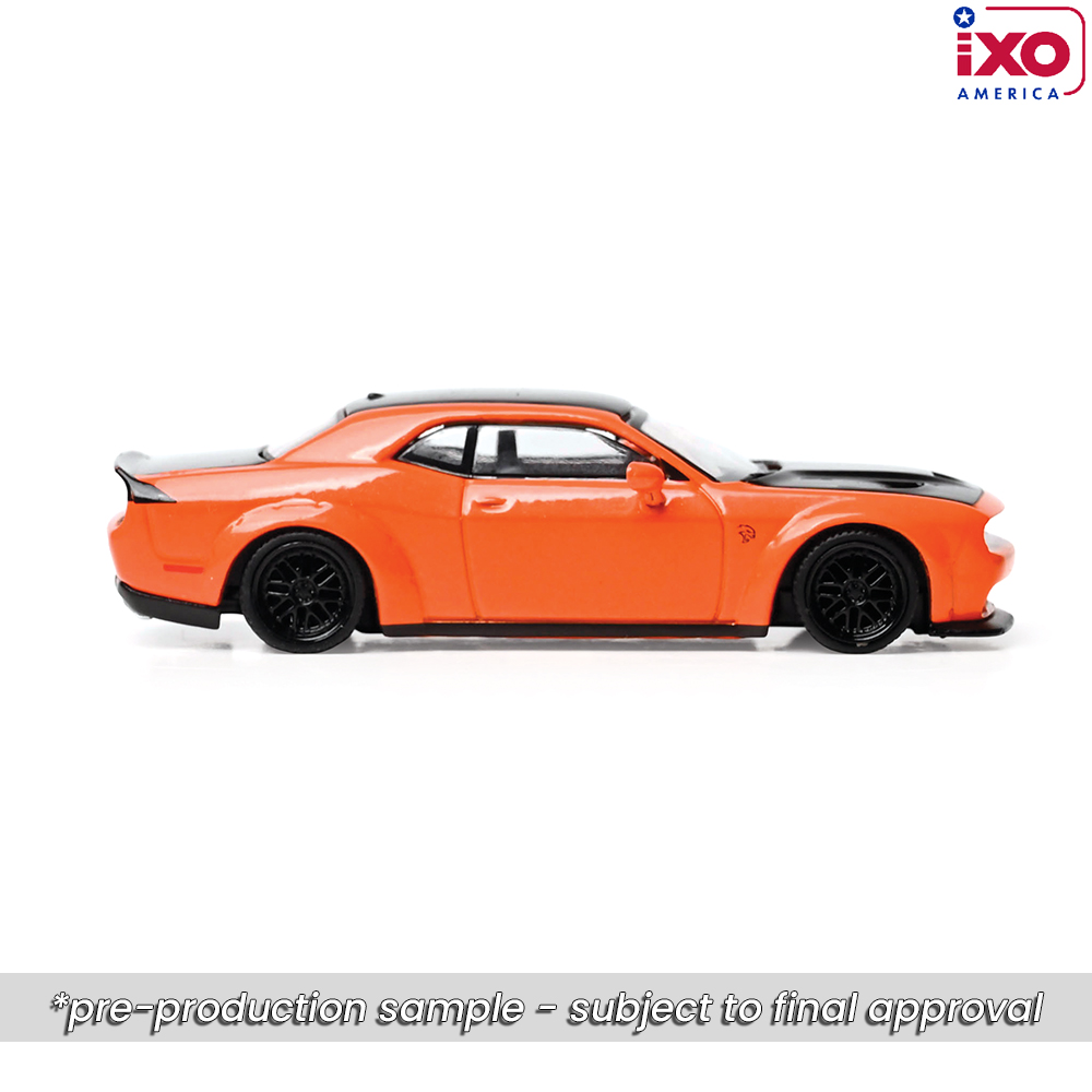 2019 Dodge Challenger SRT Hellcat - Go Mango 1:64 Scale