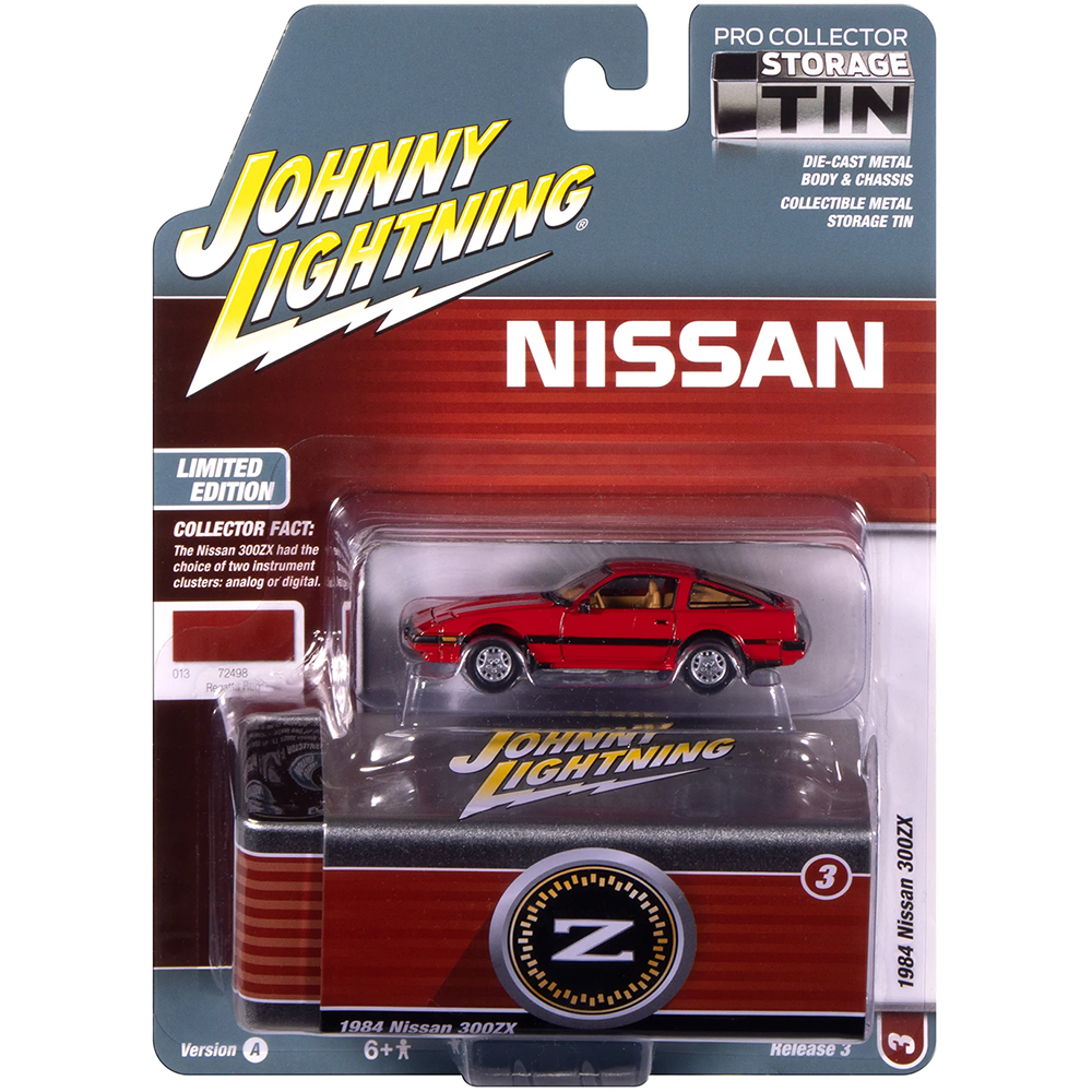1984 Nissan 300zx - Regatta Red 1:64 Scale Diecast Model by Johnny
