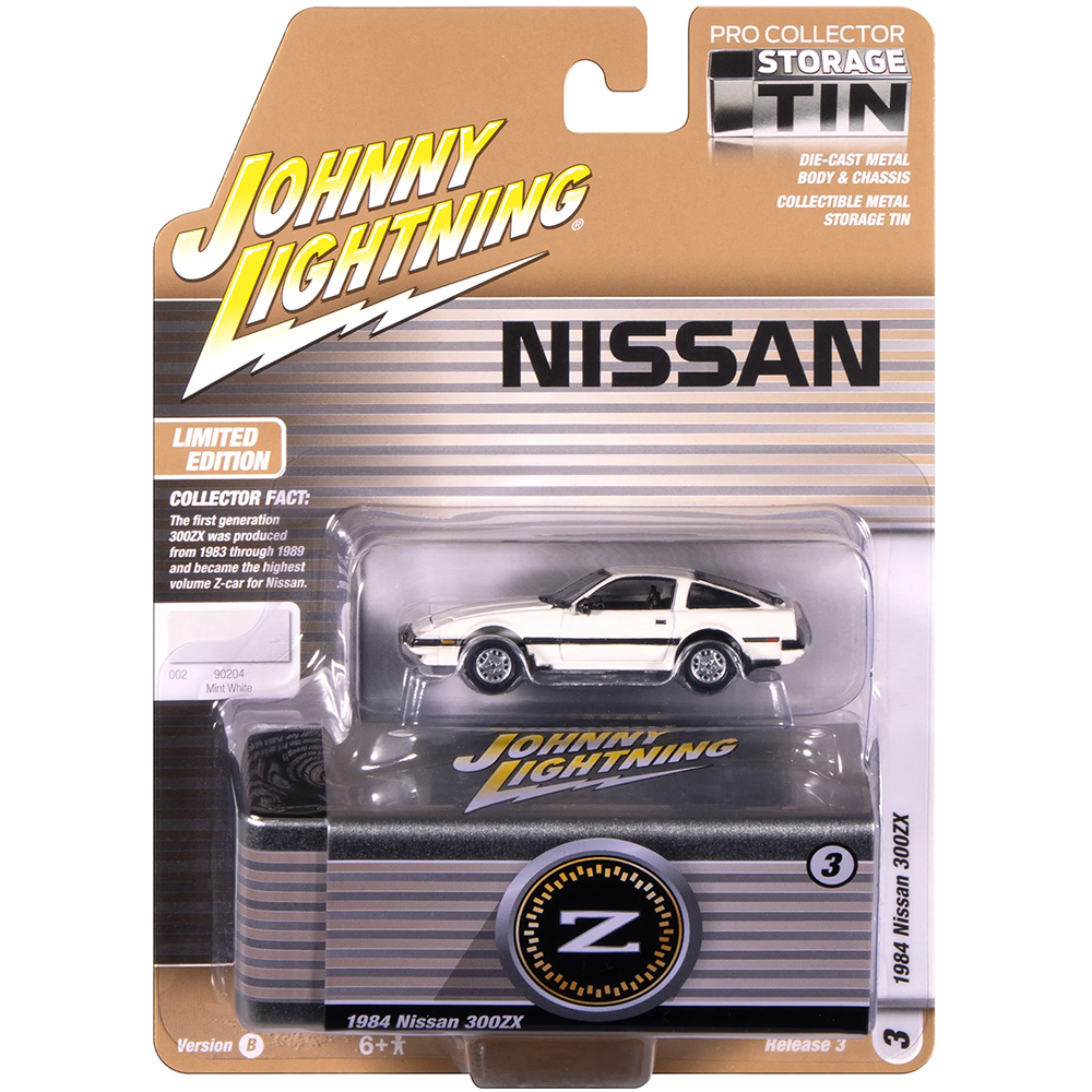 1984 Nissan 300zx - Mint White 1:64 Scale | Collectable Diecast